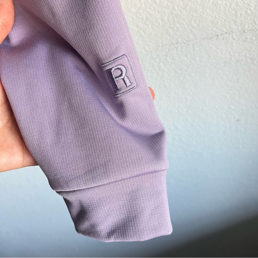 Patagonia Women's R1® Thermal Pullover Hoody Concrete Purple Lilac Size M NWOT - Picture 8 of 16